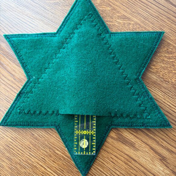 Star Tree Topper from re-purposed necktie - Picture 8 of 10